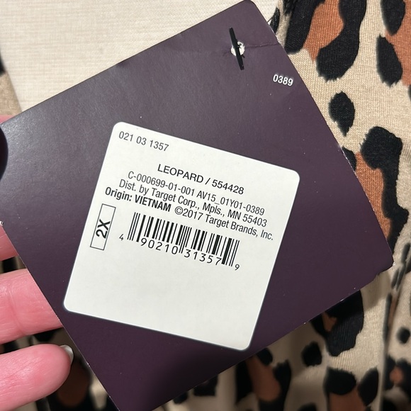 NWT Ava & Viv Leopard dress - Picture 4 of 12
